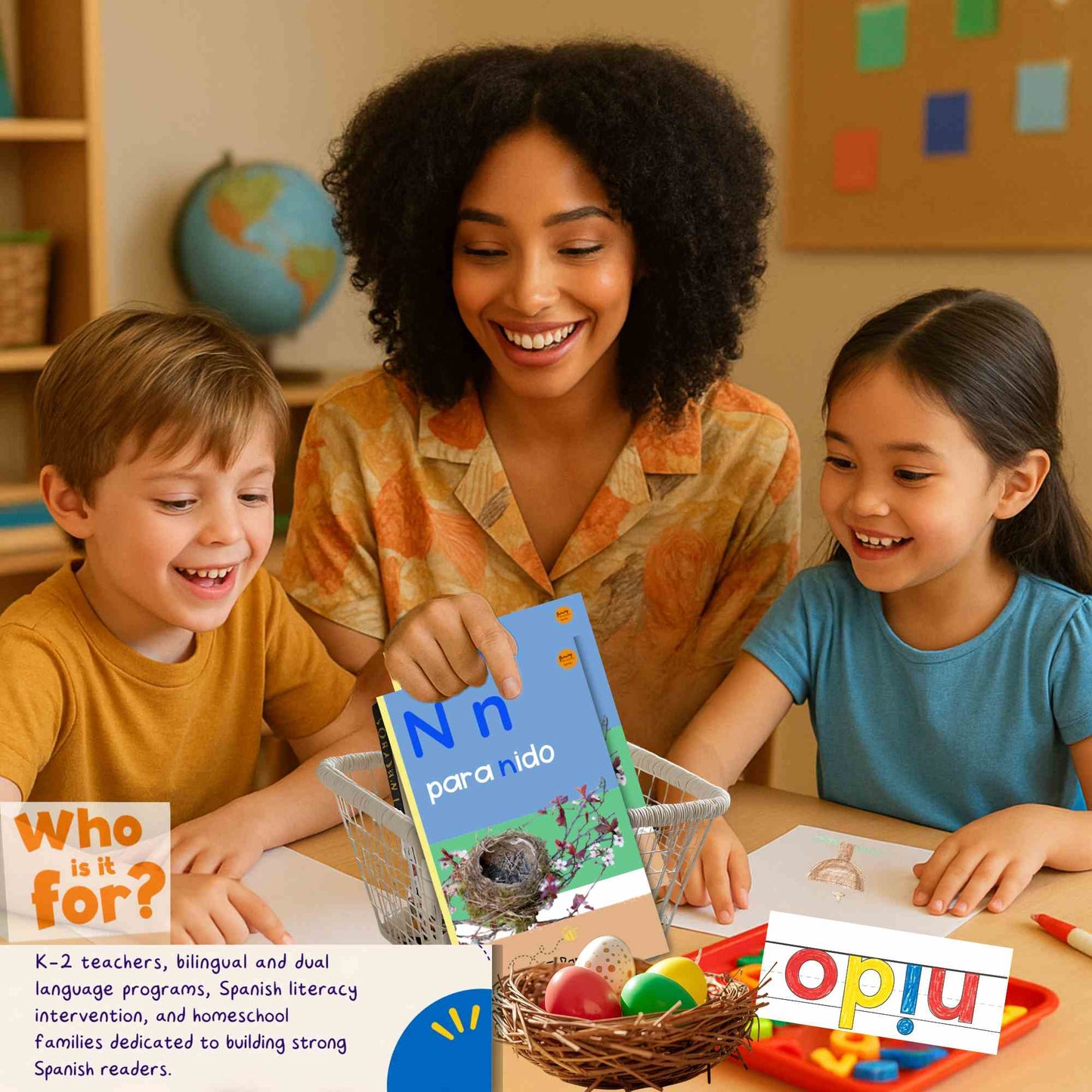 Spanish Phonics Books Set of 29 | Alphabet Series | PreK–1